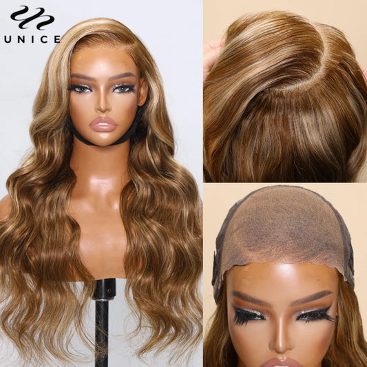 Remy Human Hair Lace Closure Wig 26 Inches