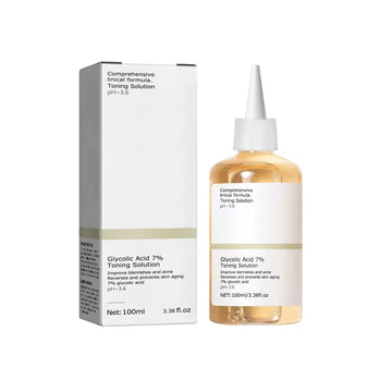 Glycolic Acid 7% Toning Solution To Remove Acne and Moisturize Skin