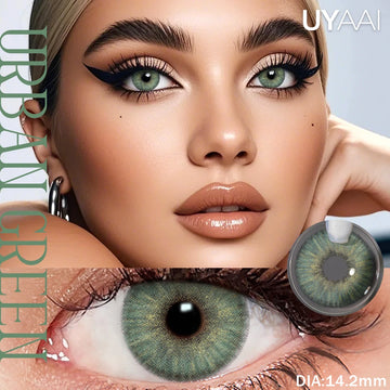 Natural Colored Pupils Urban Green Eyes Lenses