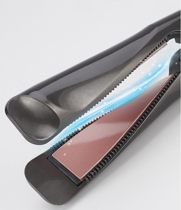 2-in-1 Hair Spiral Curling Iron and Straightener