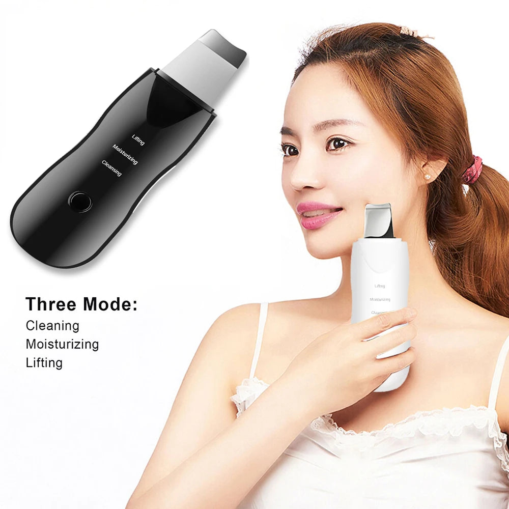 Ultrasonic Blackhead Remover & Skin Scrubber