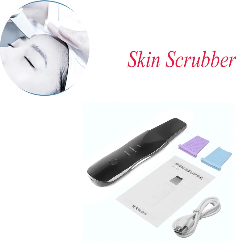 Ultrasonic Blackhead Remover & Skin Scrubber