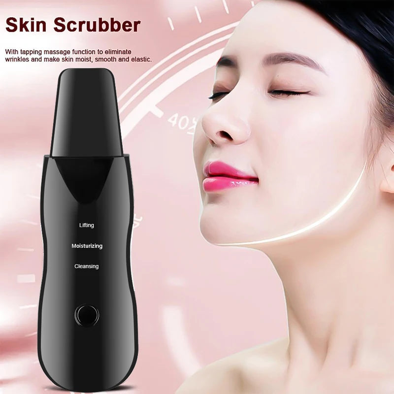 Ultrasonic Blackhead Remover & Skin Scrubber