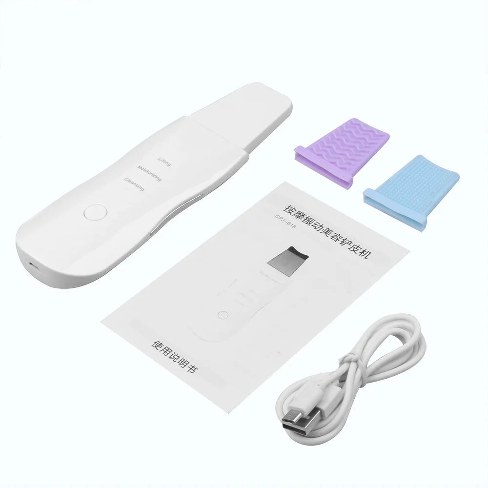 Ultrasonic Blackhead Remover & Skin Scrubber