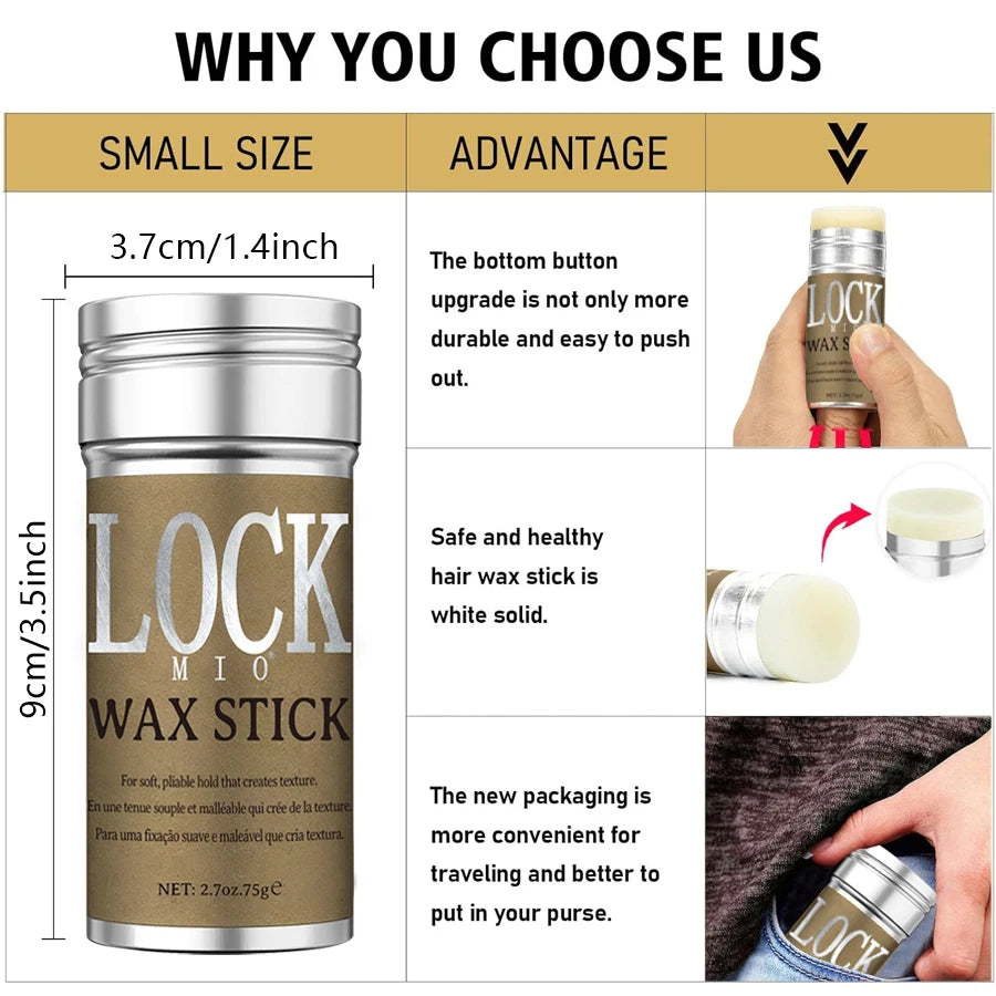 Hair Wax Stick for Women and Kids