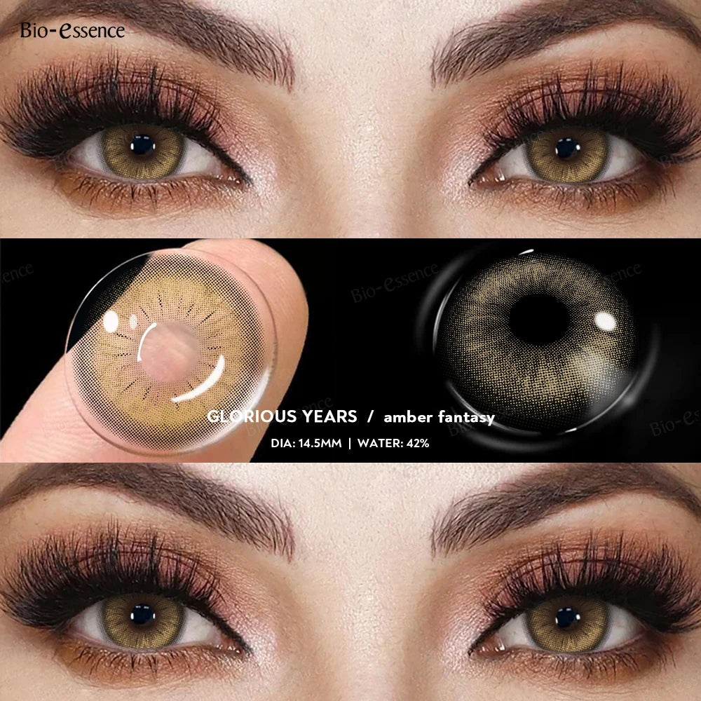 Natural Beauty Color Contact Lenses – 2PCS (1-Year Use)
