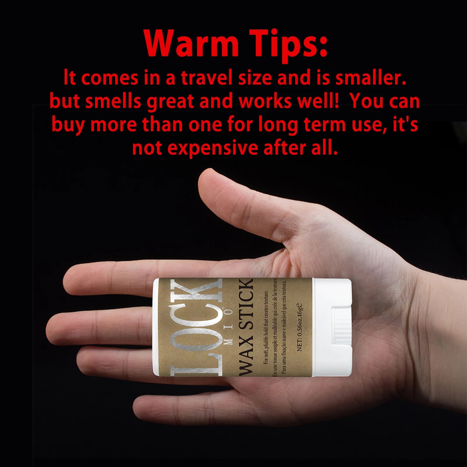 Hair Wax Stick for Women and Kids