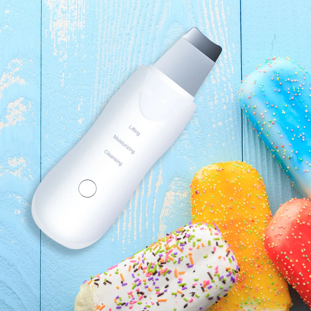 Ultrasonic Blackhead Remover & Skin Scrubber