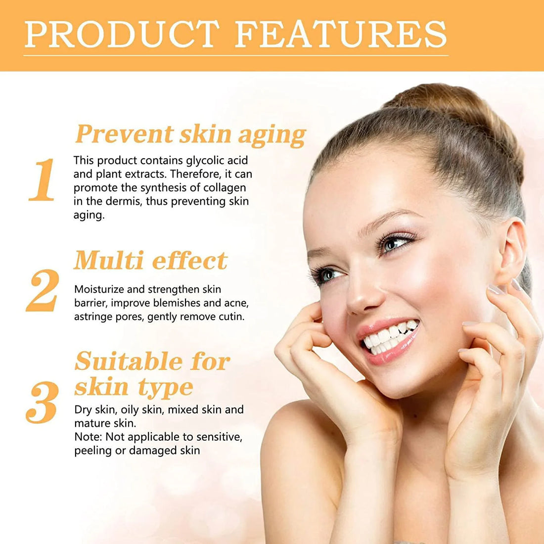 Glycolic Acid 7% Toning Solution To Remove Acne and Moisturize Skin