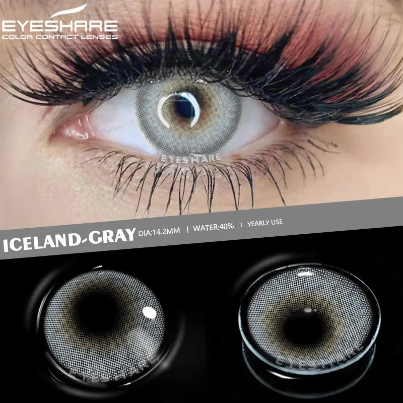Colored Contact Lenses – Natural Look