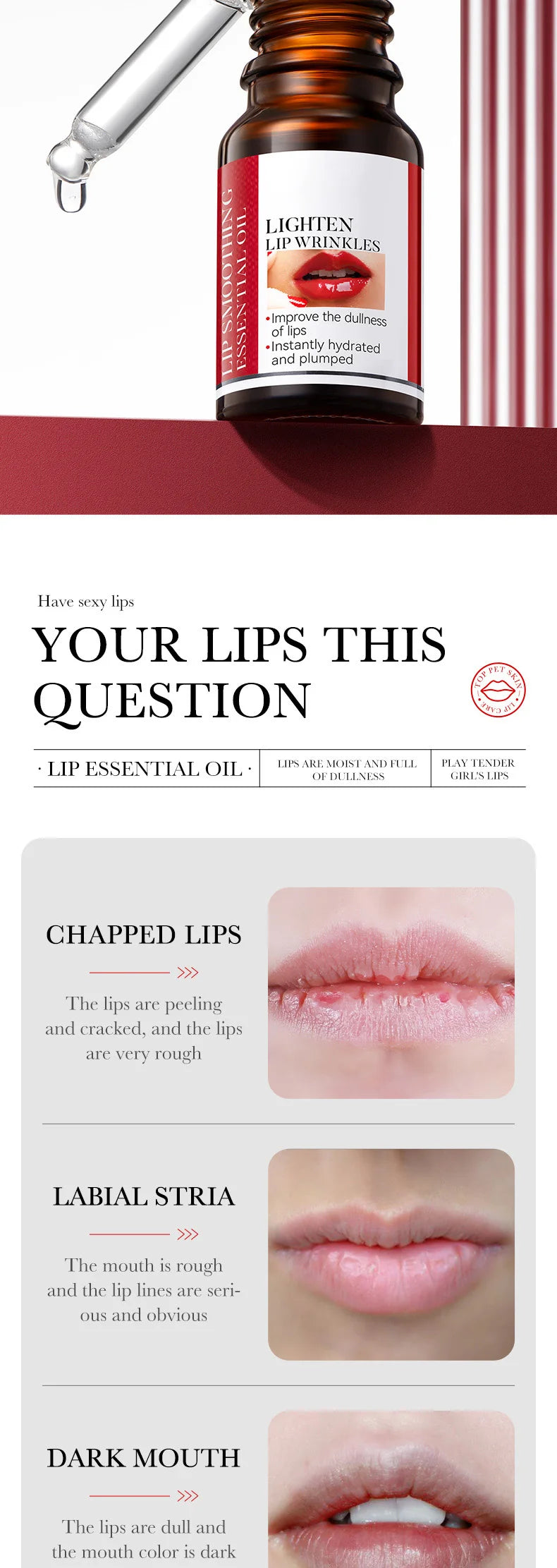 Lip Booster Plumping Serum Oil