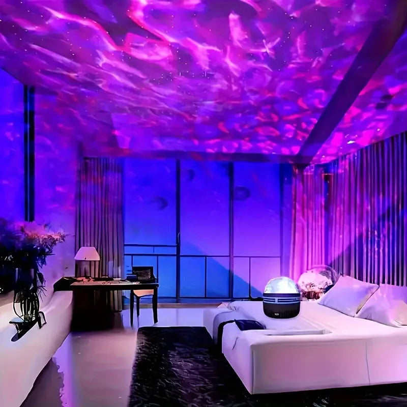 ضوء ليلي مرصع بالنجوم 