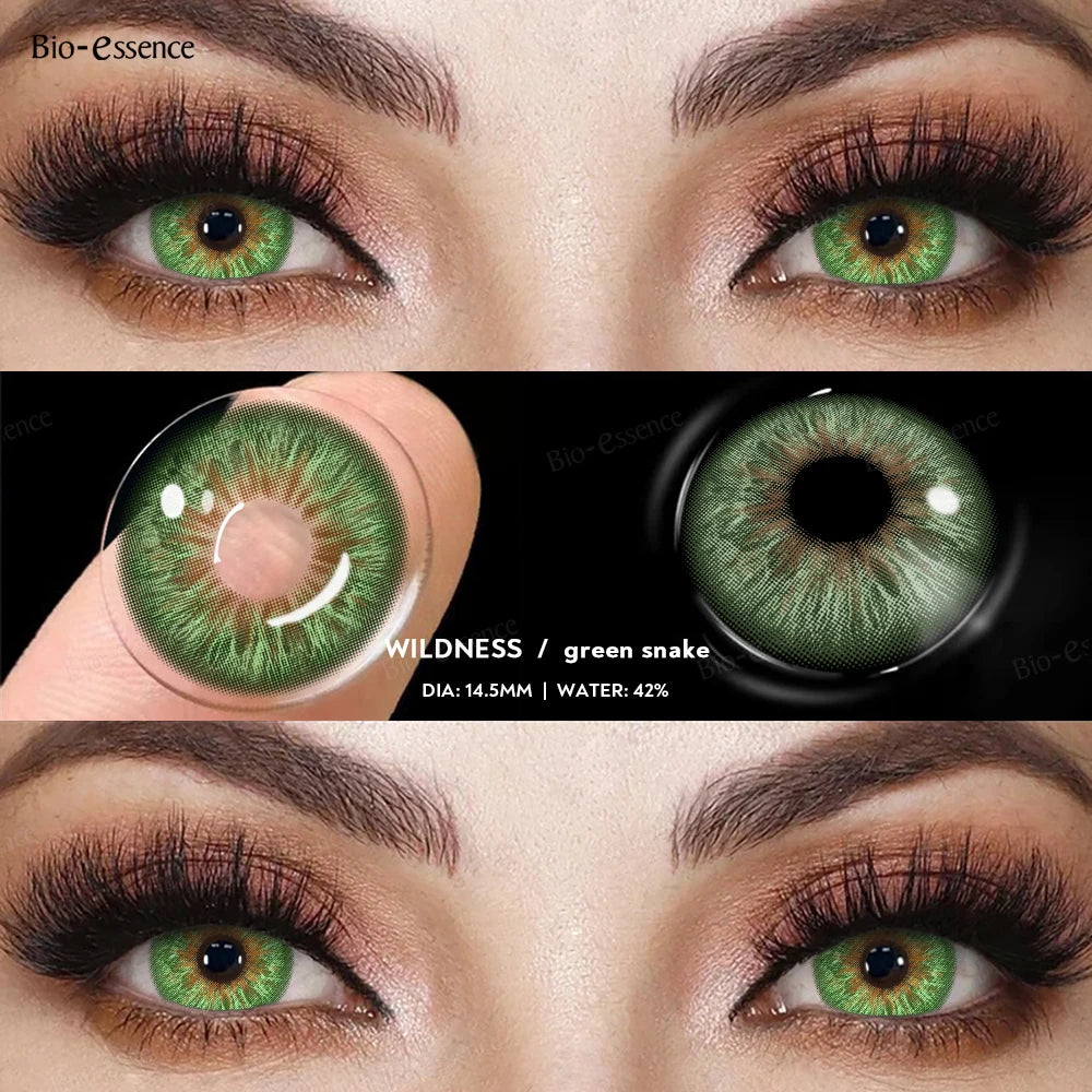 Natural Beauty Color Contact Lenses – 2PCS (1-Year Use)