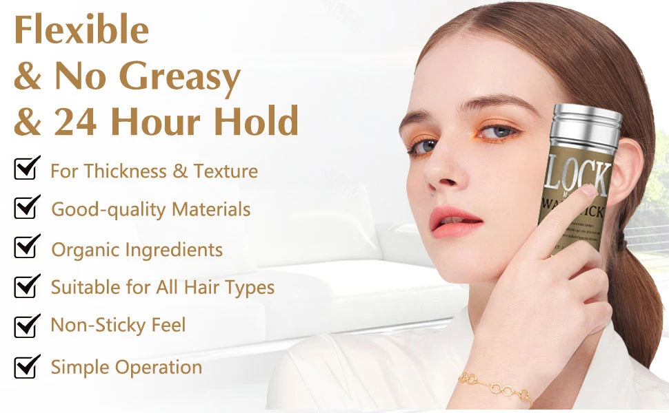 Hair Wax Stick for Women and Kids
