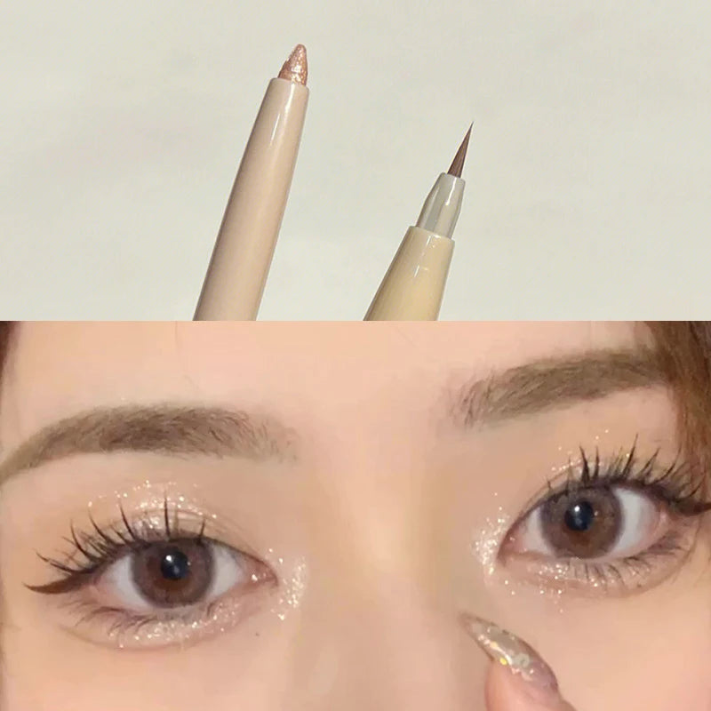 Double-Head Lying Silkworm Pen
