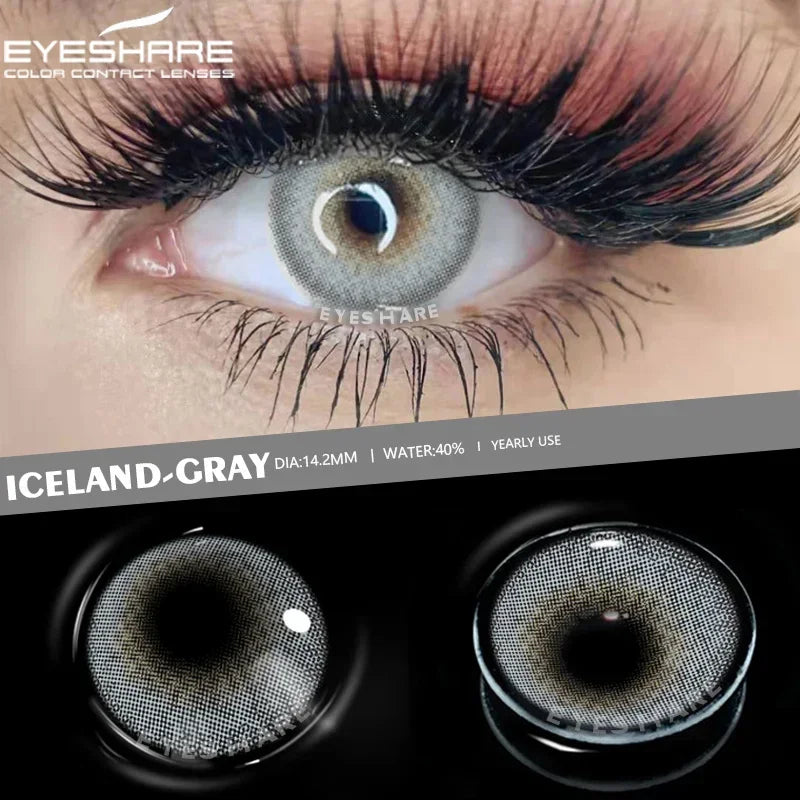 Colored Contact Lenses – Natural Look