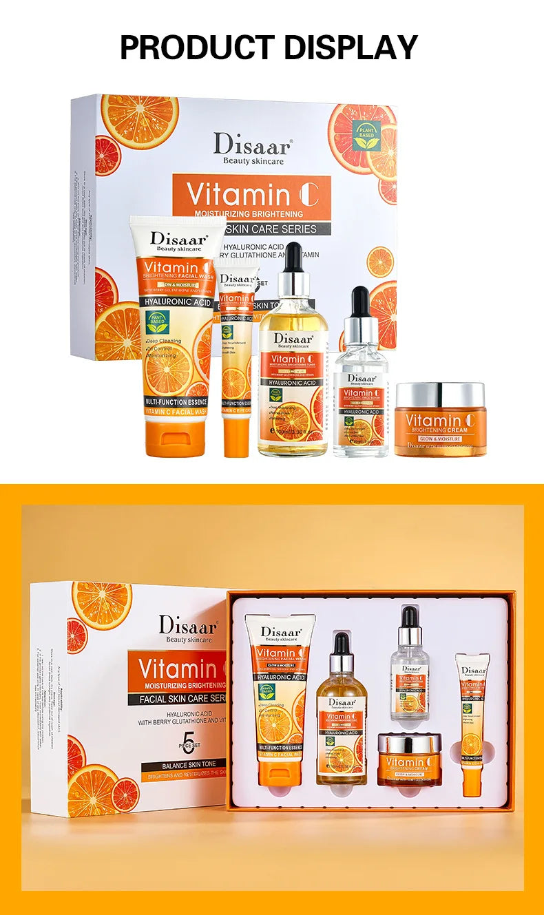 VC Skincare Set – Vitamin C Moisturizing &amp; Brightening Kit