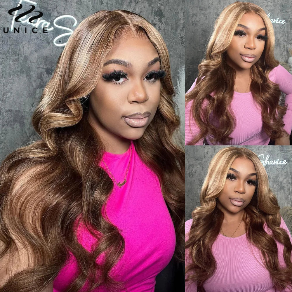 Remy Human Hair Lace Closure Wig 26 Inches