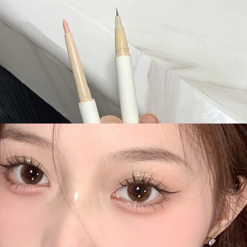 Double-Head Lying Silkworm Pen