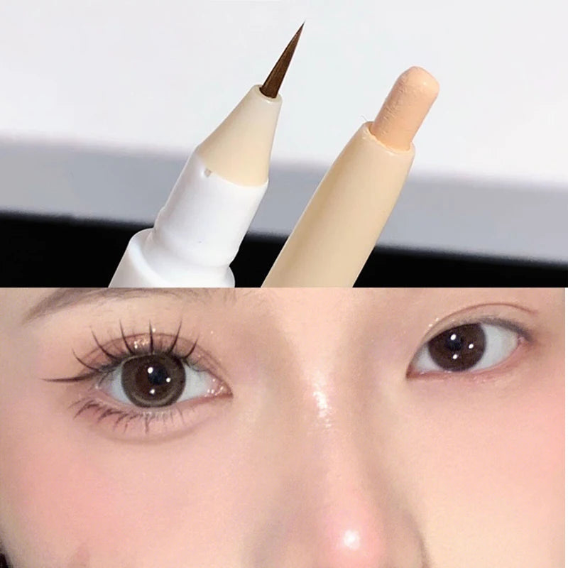 Double-Head Lying Silkworm Pen