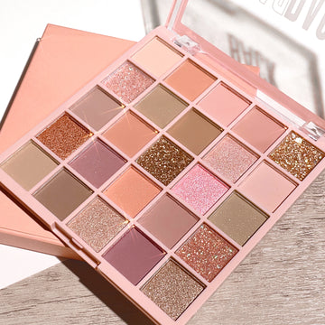 Color eye shadow tray