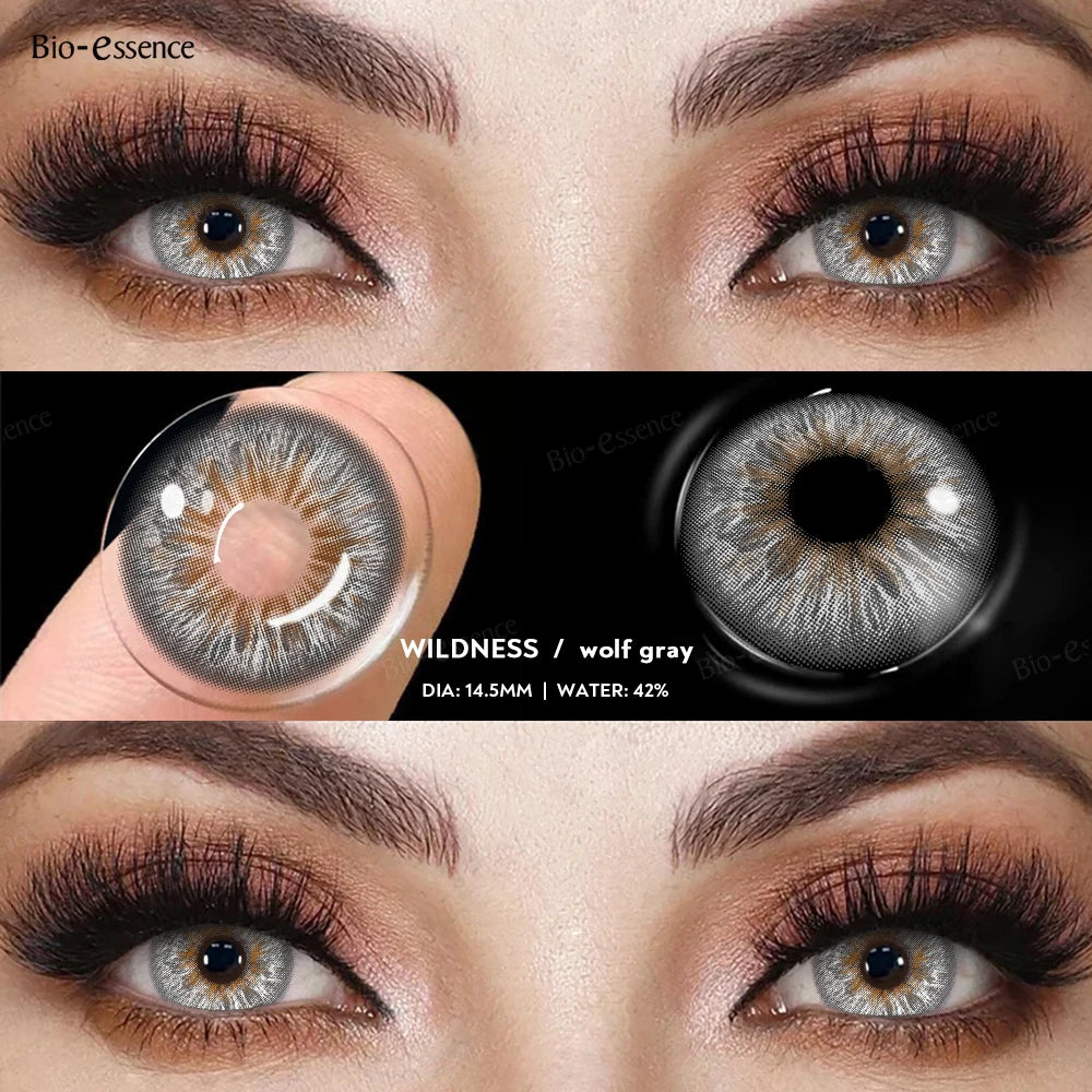 Natural Beauty Color Contact Lenses – 2PCS (1-Year Use)