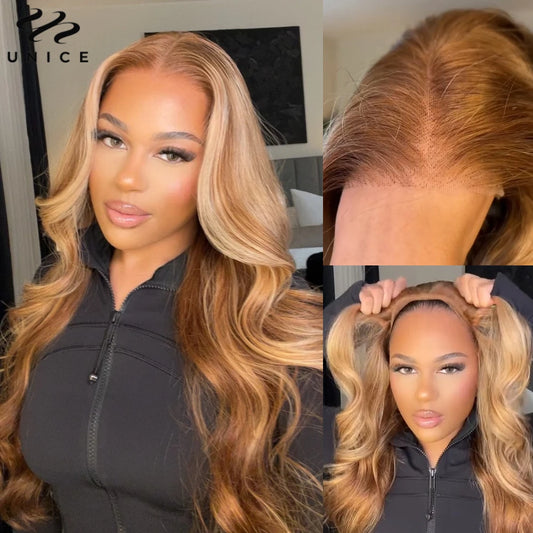 Remy Human Hair Lace Closure Wig 26 Inches