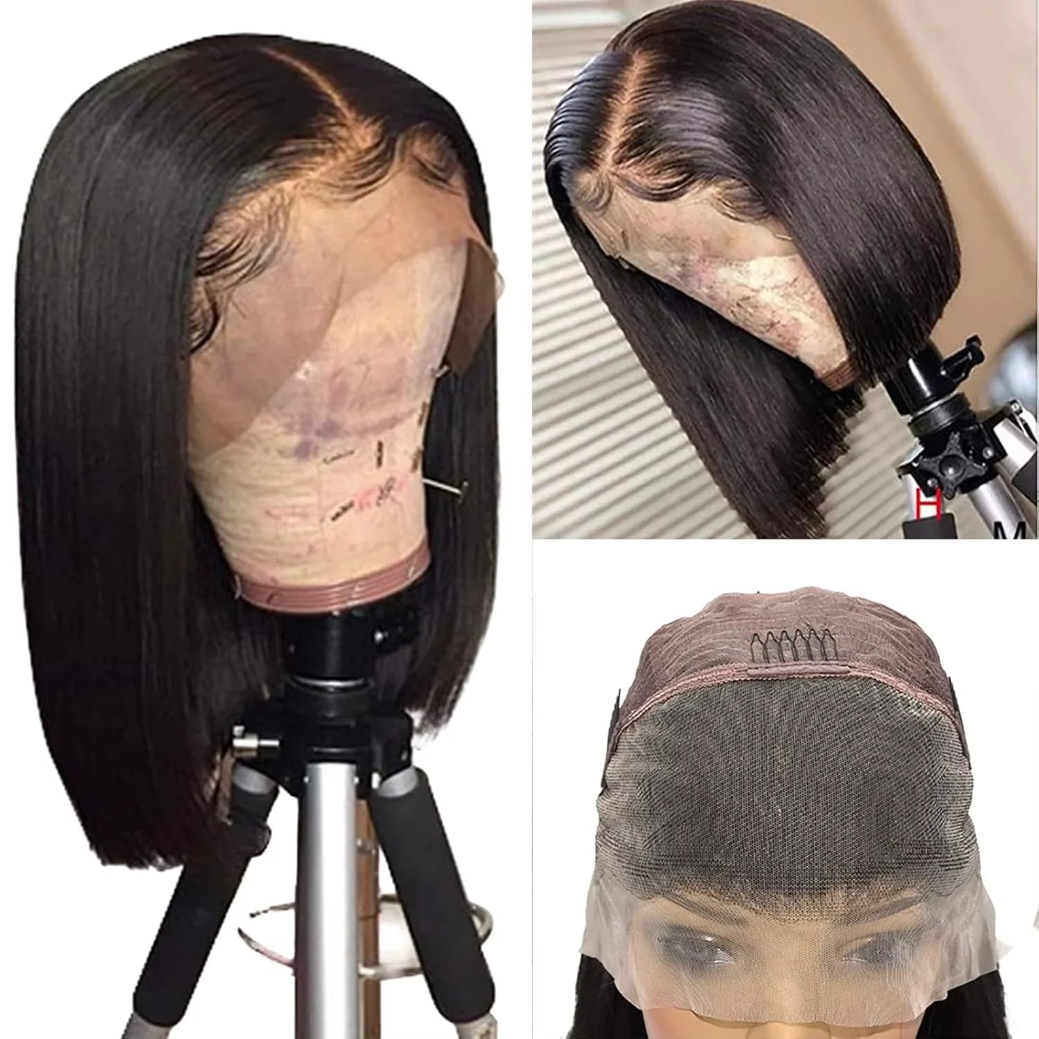 13x4 Lace Front Bob Wig – 100% Vietnamese Human Hair