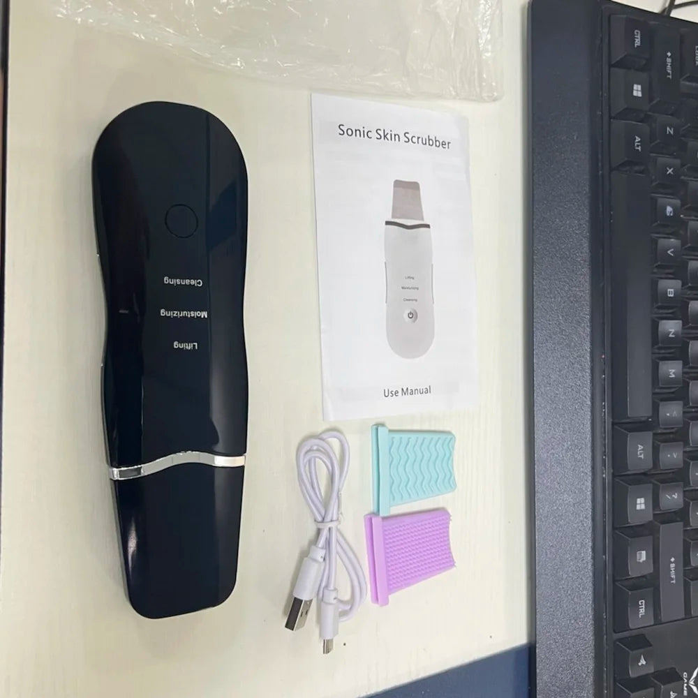 Ultrasonic Blackhead Remover & Skin Scrubber