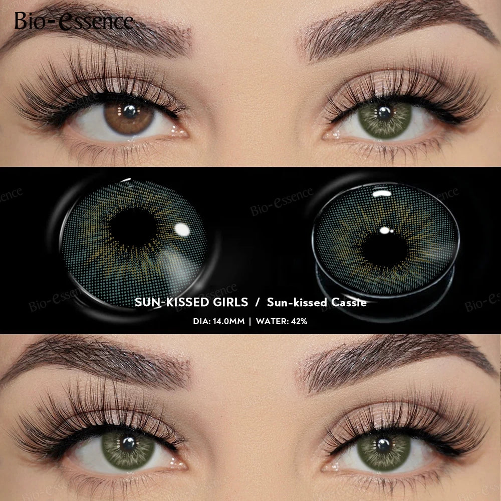 Natural Beauty Color Contact Lenses – 2PCS (1-Year Use)
