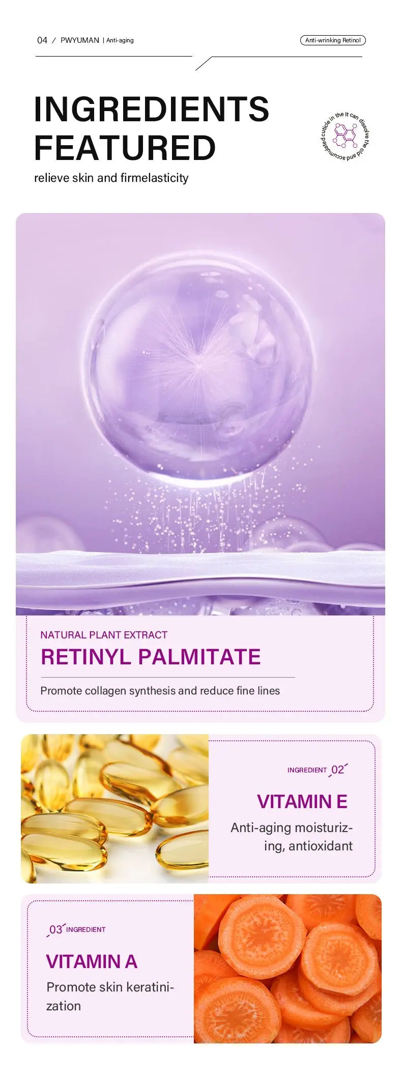 Retinol Anti-Wrinkle Face Serum