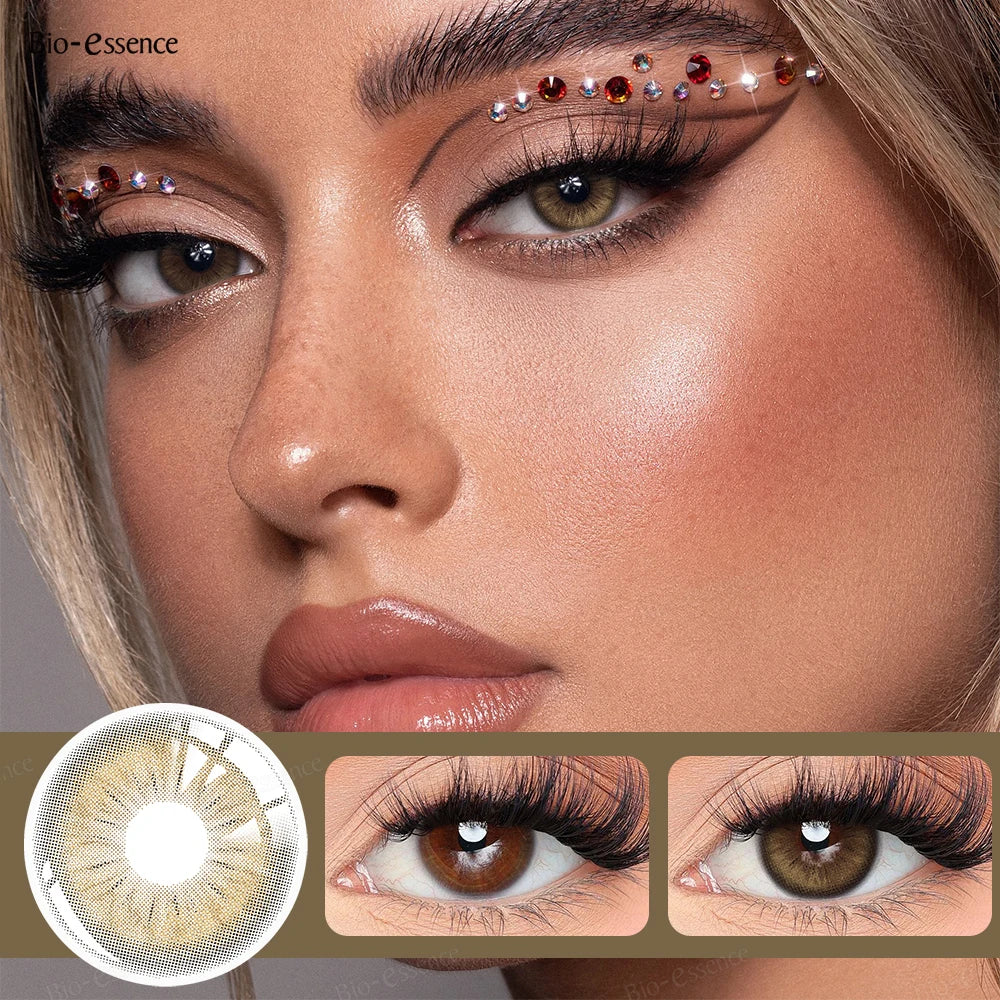 Natural Beauty Color Contact Lenses – 2PCS (1-Year Use)