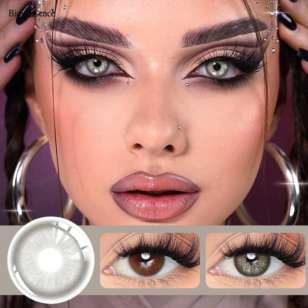 2pcs Natural Color Contact Lenses