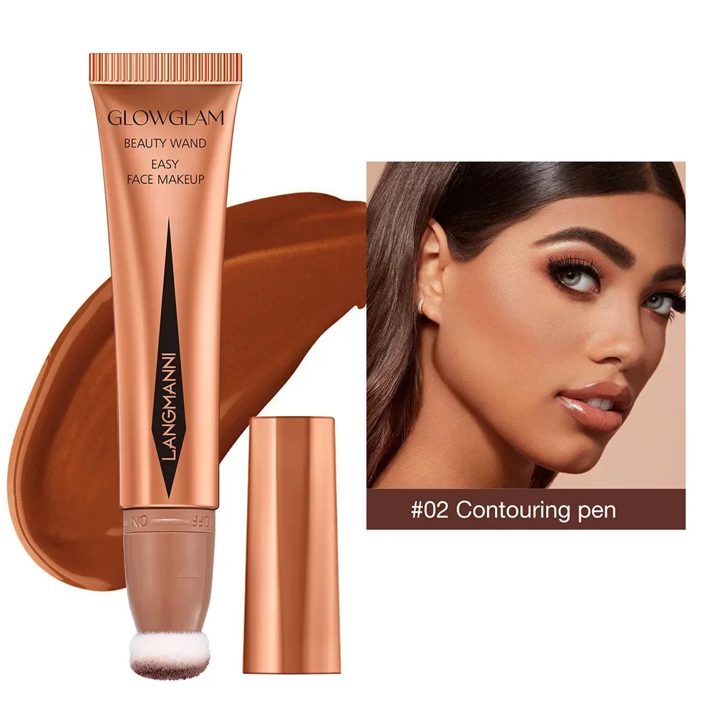 3-in-1 Beauty Wand Stick – Blush, Contour & Highlighter