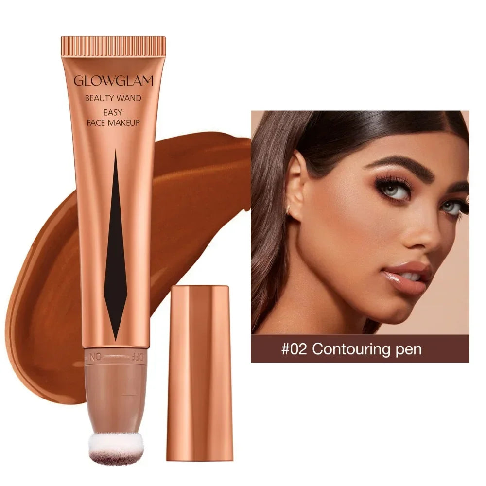 3-in-1 Beauty Wand Stick – Blush, Contour & Highlighter