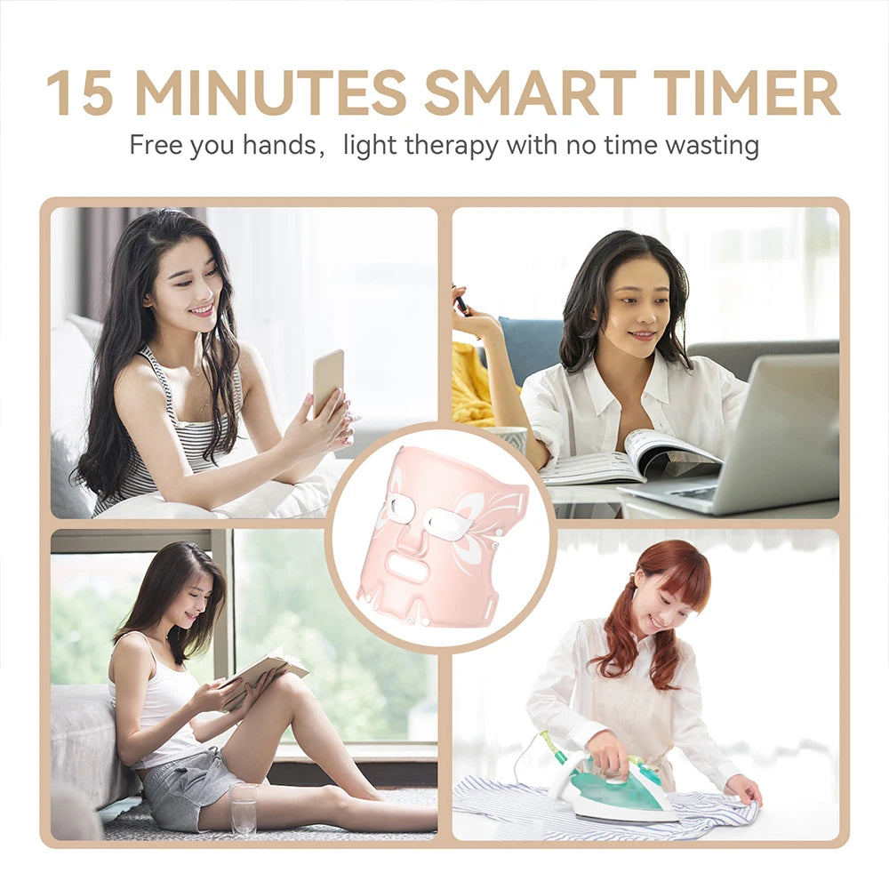 New LED Beauty Mask – Photon Energy Skin Rejuvenation