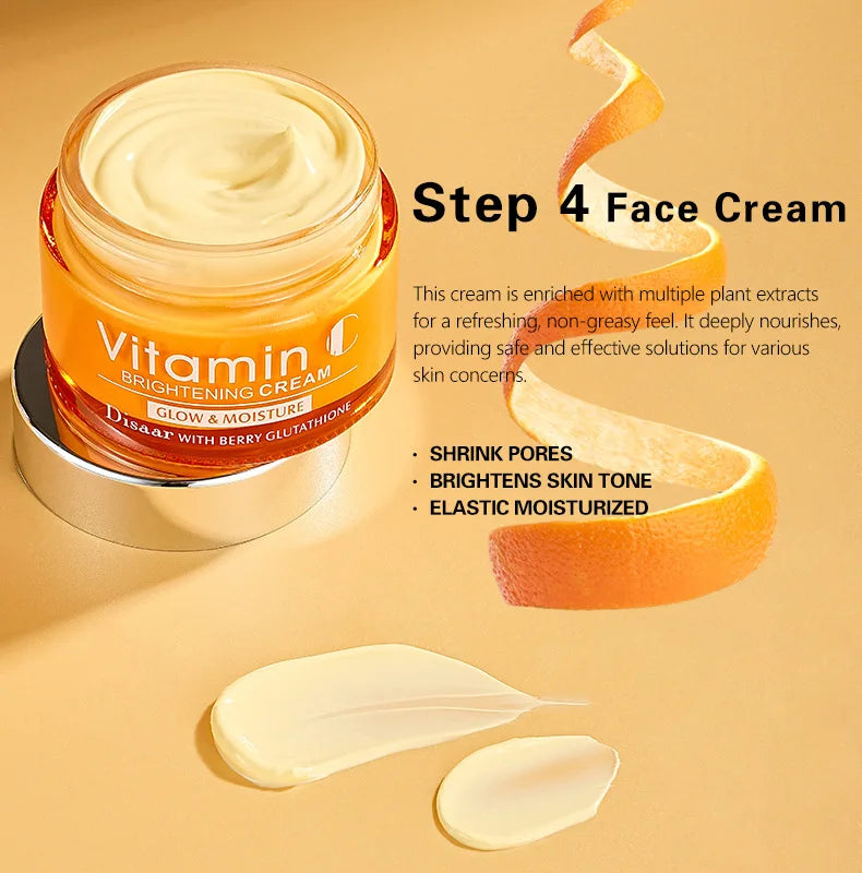 VC Skincare Set – Vitamin C Moisturizing &amp; Brightening Kit