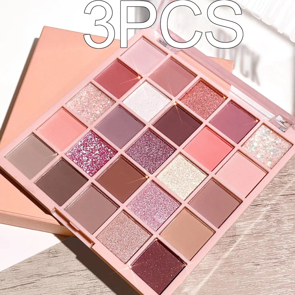 Color eye shadow tray