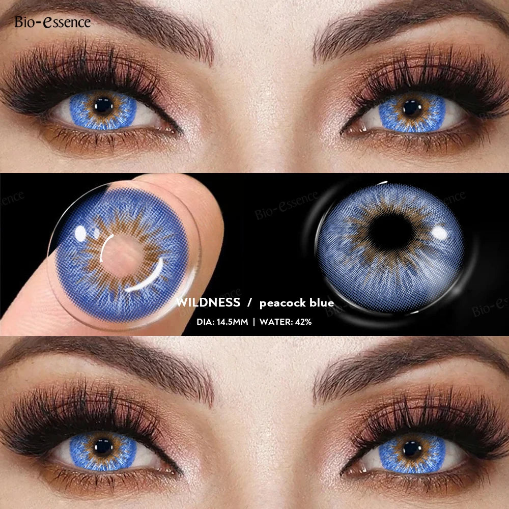 Natural Beauty Color Contact Lenses – 2PCS (1-Year Use)