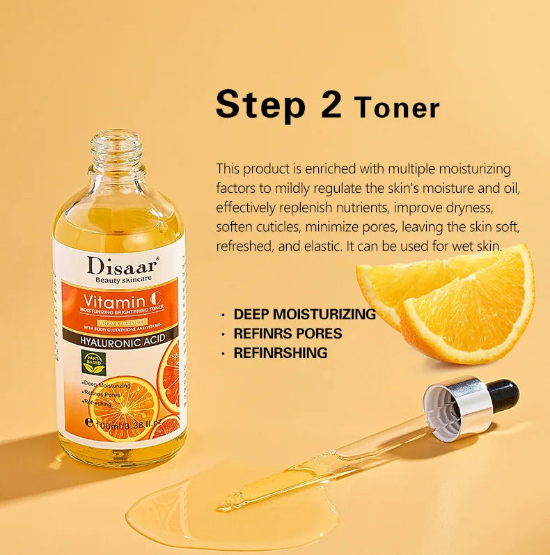 VC Skincare Set – Vitamin C Moisturizing &amp; Brightening Kit
