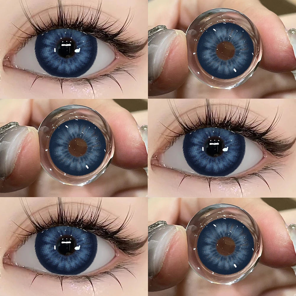 2pcs Natural Color Contact Lenses