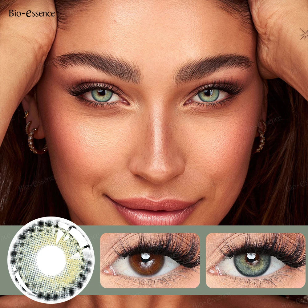 2pcs Natural Color Contact Lenses