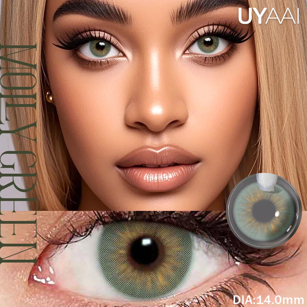 Natural Colored Pupils Urban Green Eyes Lenses