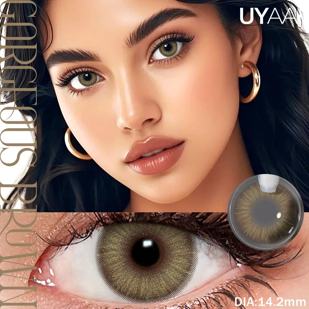 Natural Colored Pupils Urban Green Eyes Lenses