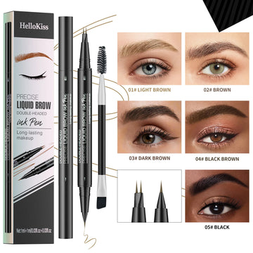 HelloKiss Dual Precision Waterproof Eyebrow Pencil