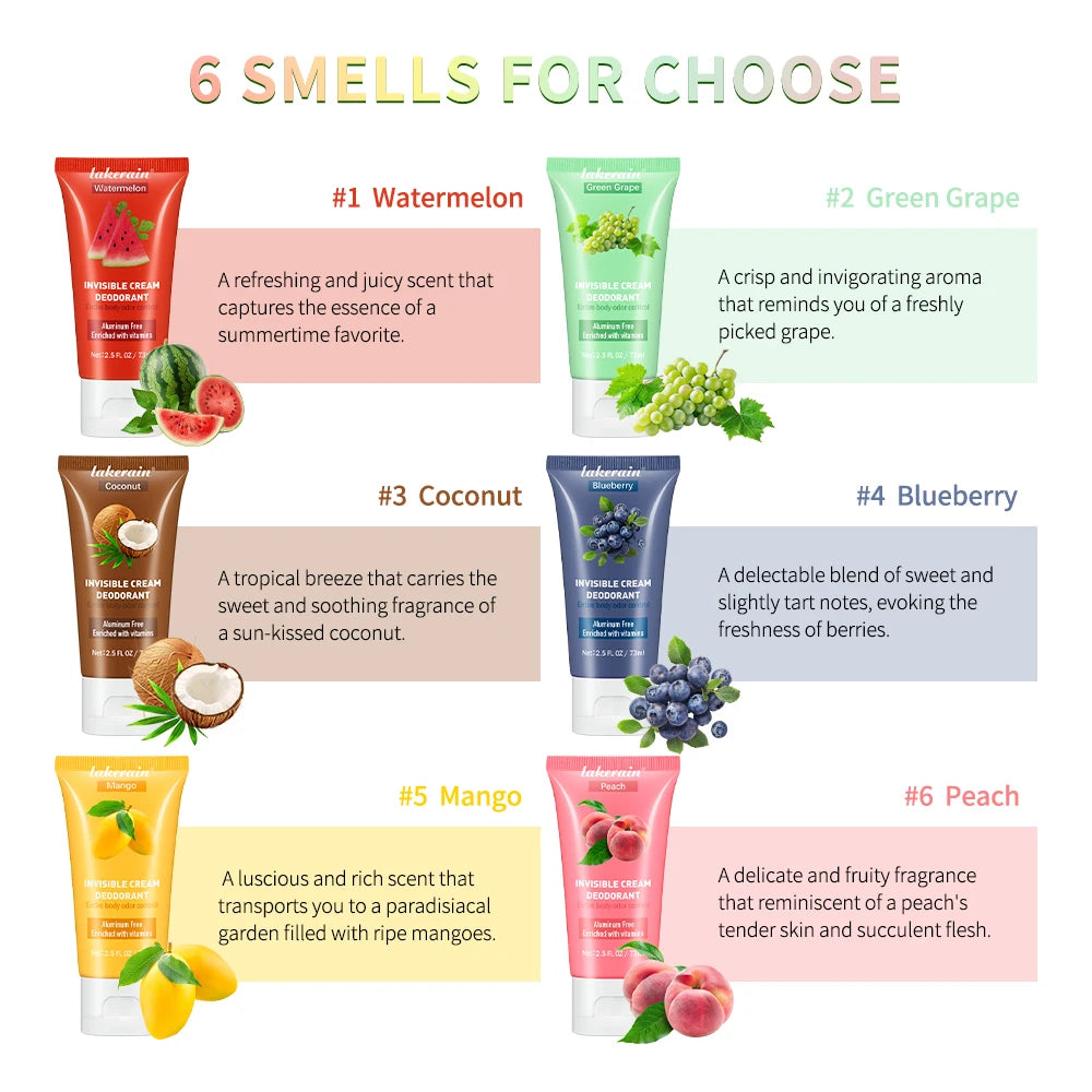 Invisible Cream Deodorant