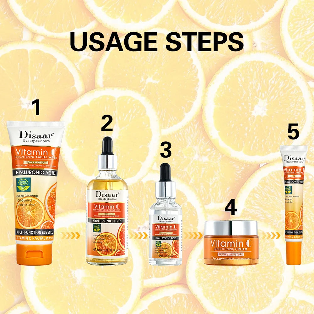 VC Skincare Set – Vitamin C Moisturizing &amp; Brightening Kit