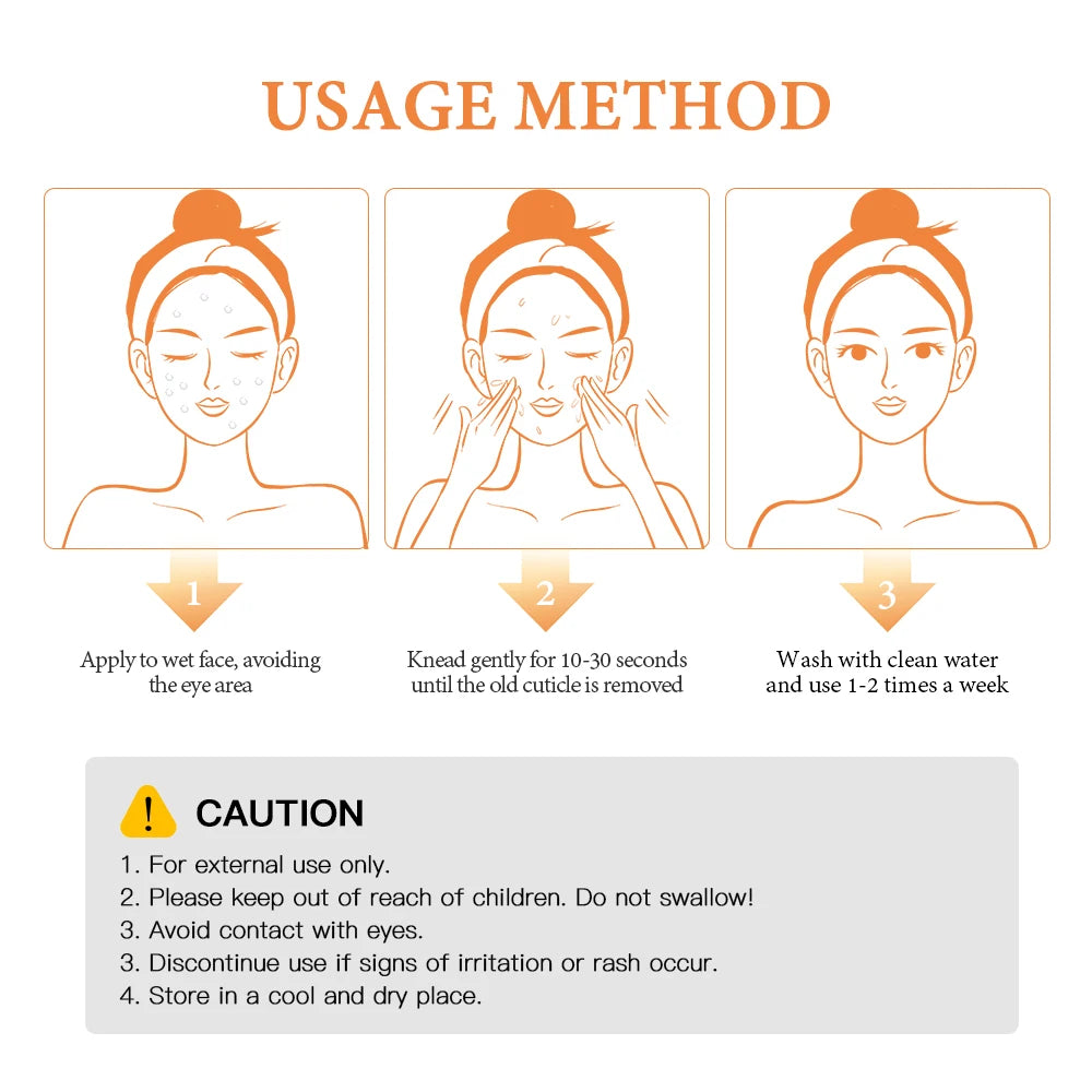 Orange Peeling Gel Scrub