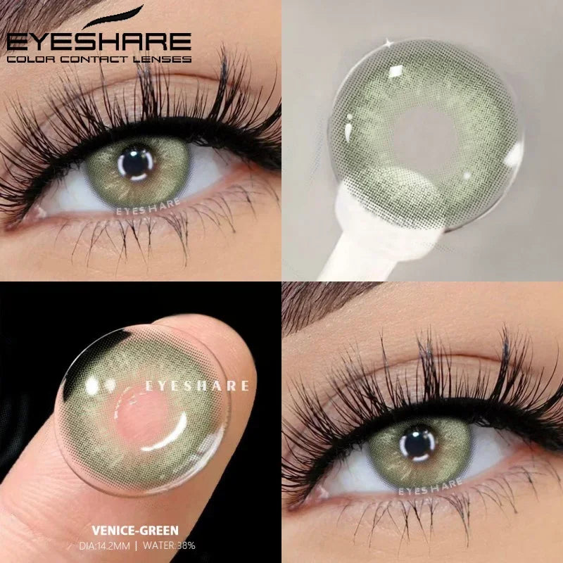 Colored Contact Lenses – Natural Look