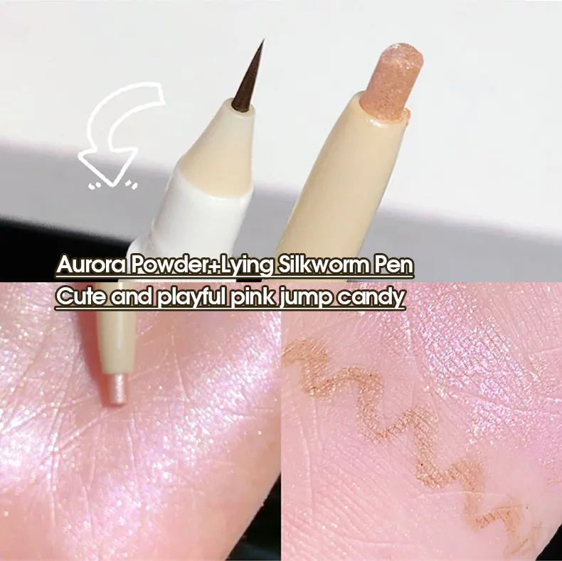 Double-Head Lying Silkworm Pen